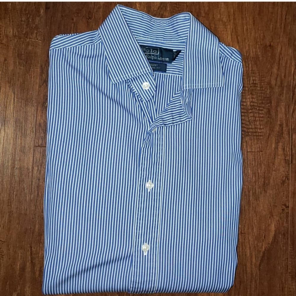 POLO RALPH LAUREN DRESS SHIRT REGENT CLASSIC FIT